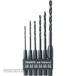 TRUSCO Drill Bit Set Hexagonal Shank Straight