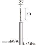 MINITOR Minimo high speed steel drill Φ0.6