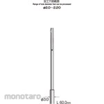 MINITOR Minimo slit hole bar single blade