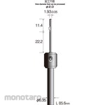 MINITOR Minimo straight hole bar high speed blade