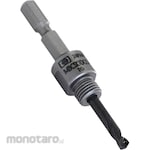 Miyanaga Metal Borer Mini Center Drill Rechargeable Shank (for HiKOKI/Nitto Kohki) (Mata Bor)