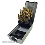 KRISBOW Straight Shank Twist Drill HSS TiN Coated (Mata Bor Lurus)