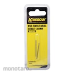 KRISBOW Straight Shank Twist Drill Hss Cobalt