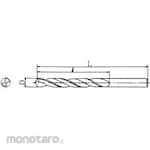 Kanamori Drill Mfg. Cobalt straight drill CSD