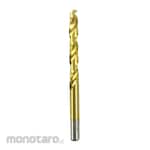 Nippon Straight Shank Fully Ground Steel Drill M35 TiN Coated