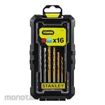 STANLEY Screwdriver Drill Bit Set (Mata Bor Lurus)