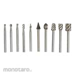 Taffware Drill Bit Set Tungsten Carbide Cone Spiral