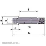 Mitsubishi Materials Lock Pin