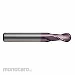 SUTTON Carbide Ballnose Standard Length TiALN 30° 2 Flute
