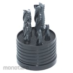 SwissTech HSS-Cobalt PM Weldon End Mill Set
