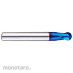 YG1 End Mill 2 Flute Stub Length Ball Nose with Extended Neck G8A38 Series