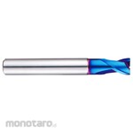 YG1 End Mill 2 Flute Stub Length Corner Radius with Extended Neck G8A36 Series