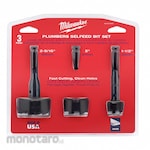 MILWAUKEE Drill Bit Set Plumber Self Feed (Mata Bor Forstner)