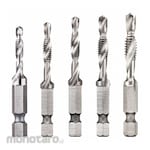 DEWALT Set Mata Bor dan Tap Kombinasi (Drill Tap Set)