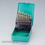 ESCO 1.0-10.0mm / 19-piece set Straight drill (CO-HSS)