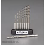 ESCO 9-Piece Set Hexagonal Shaft Short Drill Set Co-HSS 2.0-6.0mm (Set Mata Bor Hexagonal)