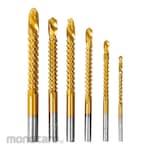 EZREN Drill Bit Set HSS Titanium Coated