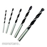 KRISBOW Set Mata Bor Brad Point for Wood (Drill Bit Set)