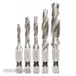 MILWAUKEE Set Mata Bor Tap Impact Metric Shockwave