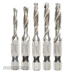 MILWAUKEE Set Mata Bor Tap Impact SAE Shockwave