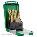 SUTTON Drill Bit Set Straight Shank HSS TIN