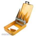 TOLSEN Titanium Coated Step Drill Bits Set