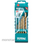 TOTAL Set Mata Bor HSS Twist (Drill Bit Set)