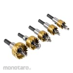 Taffware Set Mata Bor untu Kayu Metal Hole Cut