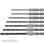 Vessel Drill Bit Set Cushion for Steel (Set Mata Bor Hexagonal)