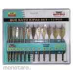 Wipro Set Mata Bor Kayu Kipas