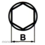 Mitsubishi Materials Hexagon L-Shaped Wrench Standard Type