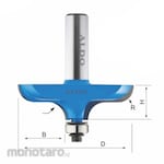ALDO Ogee Router Bit (Mata Router)