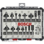 BOSCH Router Trimmer Bit Mix Set