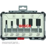 BOSCH Router Trimmer Bit Straight Set (Mata Router)
