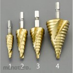 ESCO Step Drill Hexagonal Shaft/HSS 1/4inch 5-35mm (Mata Bor Pagoda)