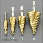ESCO Step Drill Hexagonal Shaft/HSS 1/4inch 6-18mm (Mata Bor Pagoda)
