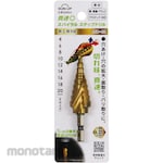 SUN UP Step Drill (Bamboo Shoot Drill) True Speed Spiral 9 Steps for Ironwork (Mata Bor Pagoda)