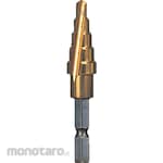 TRUSCO Step Drill Nice Mighty (Titanium Coated Cobalt High Speed Steel) (Mata Bor Pagoda)