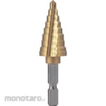 TRUSCO Step Drill Nice Mighty (Titanium Coated Cobalt-High Speed Steel) (Mata Bor Pagoda)