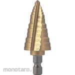 TRUSCO Step Drill Nice Mighty (Titanium Coated Cobalt-High Speed Steel) (Mata Bor Pagoda)