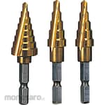 TRUSCO Step Drill Nice Mighty (Titanium Coating) (Mata Bor Pagoda)