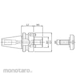 OSG Milling Arbor (Adaptor Arbor)