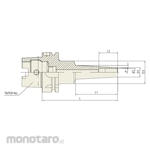 YG1 Shrink Fit Holder Extra Slim DIN 69893/ISO 12164 1 HSK Form A