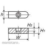 Yamawa Arbor for replaceable blade taps