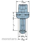Sandvik Adapter C3