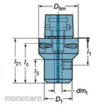 Sandvik Adapter C6391.2108075A