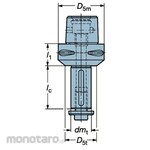 Sandvik Adapter C8