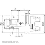 WINWELL KM63XMZ-FMA / FMC / Face mill arbor