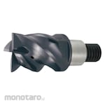 Mitsubishi Materials 4-blade vibration-damping square head (with coolant hole)