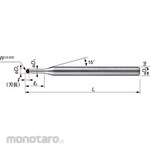 Sumitomo Electric Hard Metal CBN ball end mill